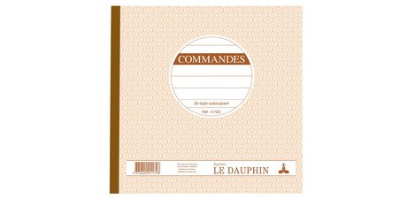 LE DAUPHIN Manifold 'Commandes', 210 x 148 mm, dupli