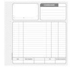 LE DAUPHIN Manifold 'Commandes', 210 x 148 mm, dupli