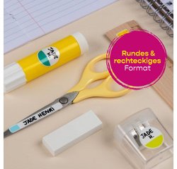 AVERY Étiquette d'identification, imperméable, cadre coloré