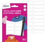AVERY Étiquette pour textile, 13 x 45 mm, blanc