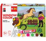 KiDS Kit Window Color 'Poney club', 6 x 25 ml