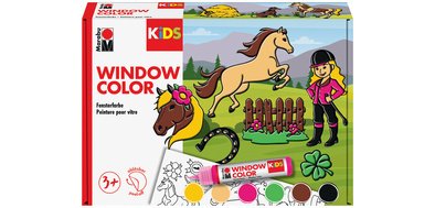 KiDS Kit Window Color 'Poney club', 6 x 25 ml