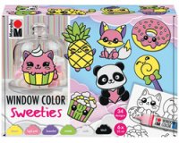 Kit Window Color fun & fancy 'Sweeties', 6x 25 ml
