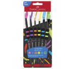 FABER-CASTELL Pinceau à poils synthétiques, set de 6