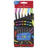 FABER-CASTELL Pinceau à poils synthétiques, set de 6