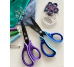 Ciseaux de bricolage Gripy black, rond, 175 mm