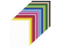 Carton coloré, A4, 180 g/m2, 500 feuilles, 25 couleurs