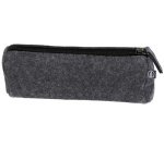 Trousse, feutre RPET, gris foncé