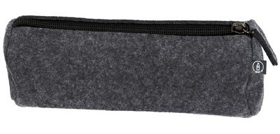 Trousse, feutre RPET, gris foncé