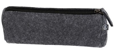 Trousse, feutre RPET, gris foncé