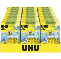 Bâton de colle stic Bob l'éponge, 3 x 8,2 g, présentoir