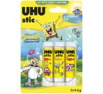 Bâton de colle stic Bob l'éponge, 5 x 8,2 g, blister