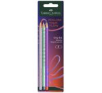 FABER-CASTELL Crayon GRIP 2001 Flow Edition, blister de 3