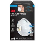 Masque respiratoire Cool Flow 8822, FFP2, lot de 3