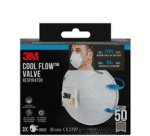 Masque respiratoire Cool Flow 8822, FFP2, lot de 3