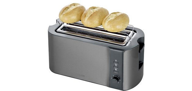 Toaster 4 Scheiben AT 9341, schwarz