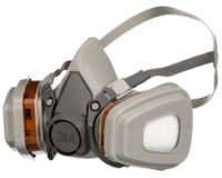 Demi-masque respiratoire 6003KIT-1, protection A2P3