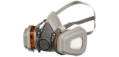 Demi-masque respiratoire 6003KIT-1, protection A2P3
