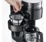 Elektrische Kaffeemaschine mit Mühle KA 4830, schwarz