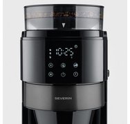 Cafetière électrique avec moulin KA 4831, noir