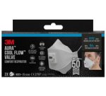 Masque Aura Comfort Cool Flow 9322+, FFP2, lot de 2