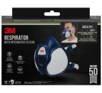 Demi-masque respiratoire 4279+, ABEK1P3, bleu/blanc