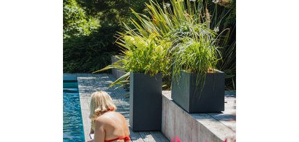 Bac à plantes VOLCANIA, hauteur: 800 mm