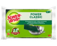 Scotch-Brite Tampon à récurer Classic, pack de 3, vert