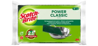 Scotch-Brite Tampon à récurer Classic, pack de 3, vert