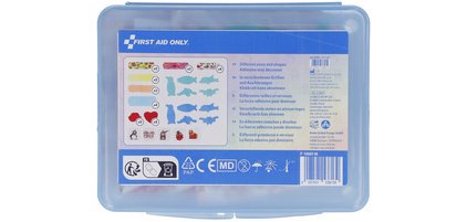 Pansement pour enfants, boîte plastique de 45