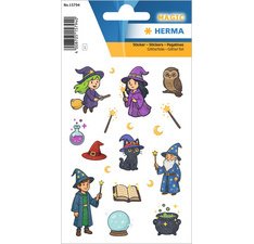 Sticker MAGIC Sorcières & magiciens, film pailleté