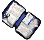 Trousse de premiers secours, 50 pièces, bleu