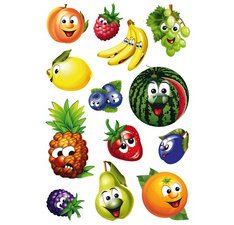 Sticker MAGIC 'Fruits', yeux vacillants