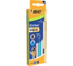 BIC Balpen Cristal Iced, kartonnen doos van 4