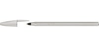 BIC Stylo à bille Cristal Glacé, argent