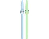 BIC Kugelschreiber Cristal Pastellfiguren, Blau & Grün