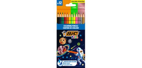 BIC KIDS kleurpotlood Cosmo, kartonnen doos met 12 stuks
