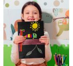 BIC KIDS Crayon de couleur Cosmo, étui en carton de 12