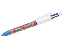 BIC Stylo à bille rétractable 4 Colours Lines