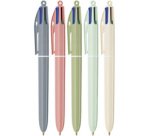 BIC Stylo à bille 4 Colours Mineral Tones, présentoir