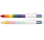 BIC Stylo à bille 4 Colours Rainbow Mix, présentoir de 30