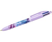 BIC Stylo à bille rétractable 4 Colours Hydro