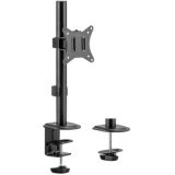 Bras support pour écran, longueur bras: 65 mm, noir