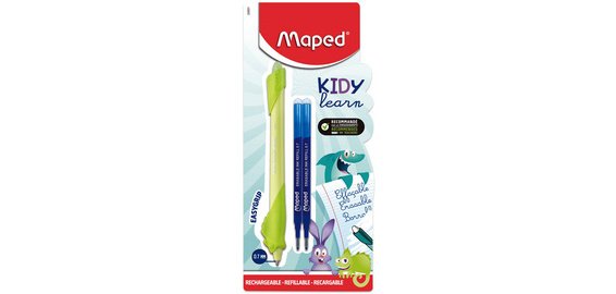Stylo roller KIDY learn, assorti, blister