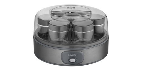 JG 3510 Yogurt Maker, stainless steel/gray
