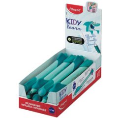 Stylo roller KIDY learn Requin, présentoir de 12