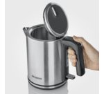 Kettle WK 9449, 1.7 liter, stainless steel/black