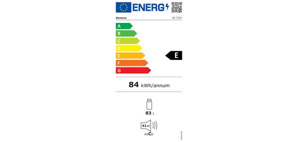 Réfrigérateur KS 7257, 83 litres
