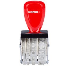 Tampon dateur, mois en chiffres, 4 mm