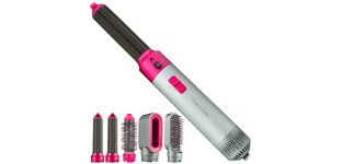 Multihairstyler 4 en 1 PC-HAS 3132, gris/rose